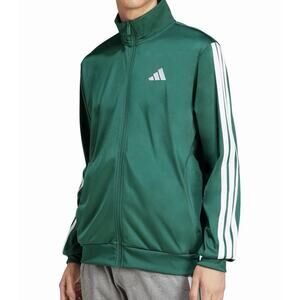 adidas mens Essentials Warm-up 3-stripes Track Top Medium Tall Msrp $55